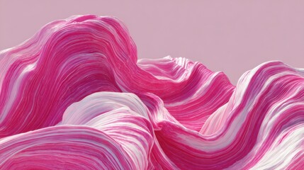 pink waves abstract flowing texture