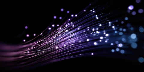 Abstract fiber optic cable