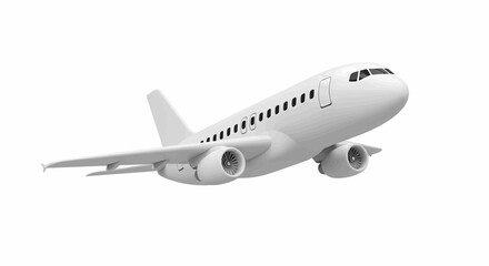 Airplane Vector Illustration Flight Taking Off