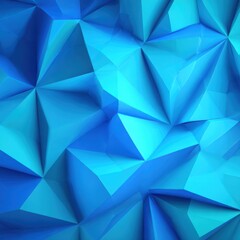 Obraz premium abstract blue geometric shapes