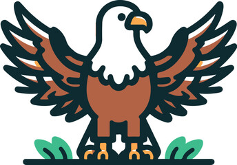 Eagle Illustration vector design