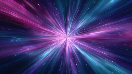 cosmic light speed burst abstract