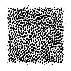 Abstract black and white dot pattern background for digital design and artistic compositions texture vector