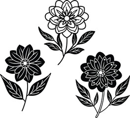flat-flower-vector-illustration--minimal-line-art