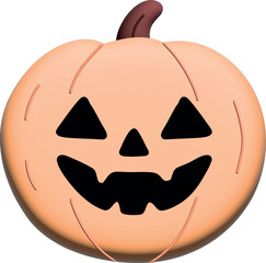 3D Jack-o'-Lantern for Halloween