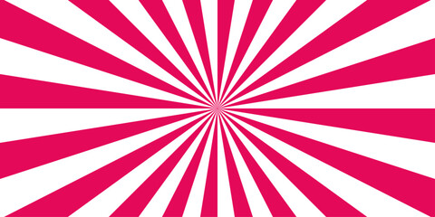 Fototapeta premium Funky ray elements, circle motifs, reminiscent of circus themes. Abstract background with rays retro starburst abstract. Sunburst background vector illustration pattern beam rays.