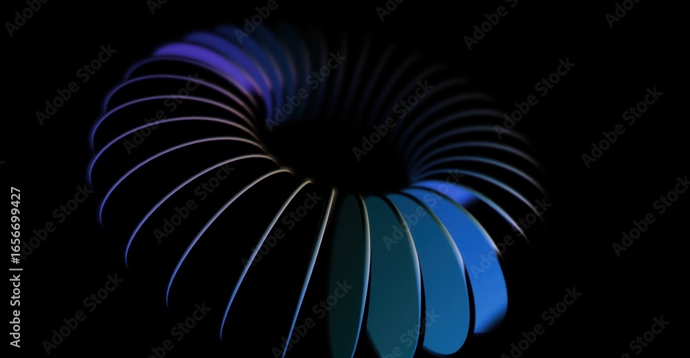 Poster a stunning abstract swirl design. the image showcases a series of interconnected curved lines formin
