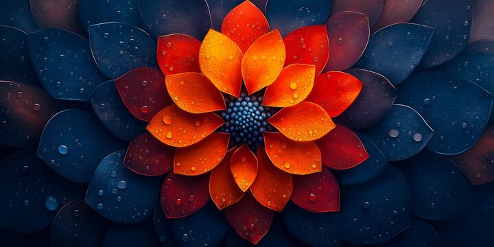 Abstract mandala style clean simple background pattern spiritual , symmetry meditation harmony balance intricate design decorative ai generated art - Powered by Adobe