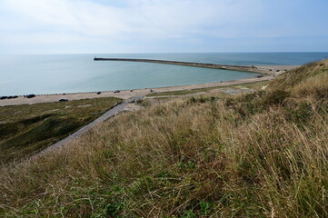 Looking out over the English Channel from Newhaven, Sussex in the UK during the summer of 2025. 