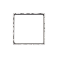 Elegant Rectangular Stone Frame Border Design for Website Headers and Graphic Projects