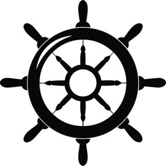 ship steering wheel © SKShagor