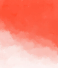 Red and white abstract watercolor background