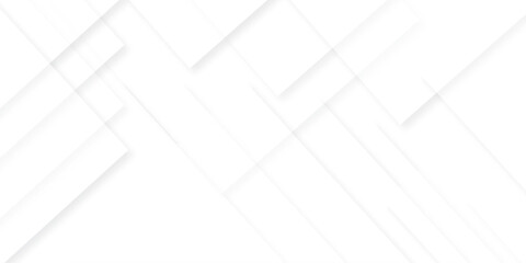 Abstract geometric technology background  white color box line banner digital triangular element paper surface .	
