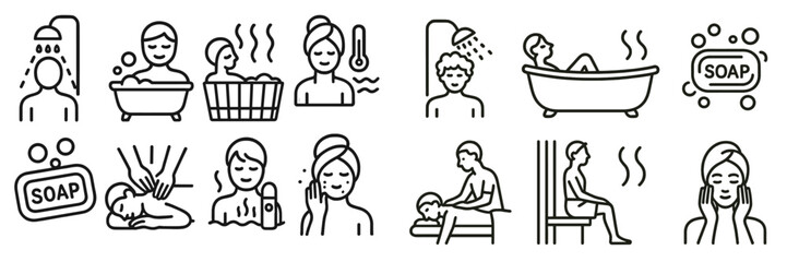 Relaxing spa activities showcase various wellness practices for rejuvenation and self-care in a serene environment