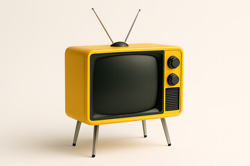 vintage tv set