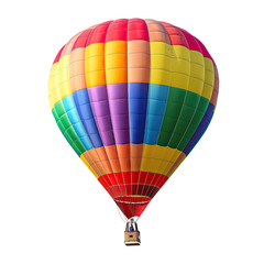 Obraz premium Colorful hot air balloon against black background (11)