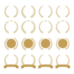 周年や記念、アニバーサリーのロゴベクターイラストセット