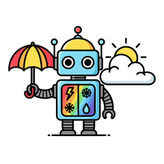 Cute Robot Design Very Cool