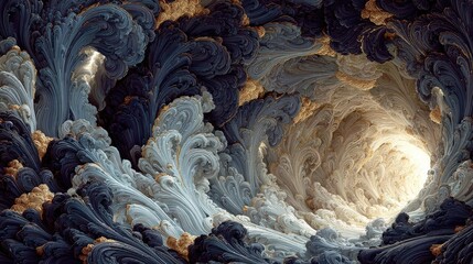 Obraz premium Cosmic Swirl