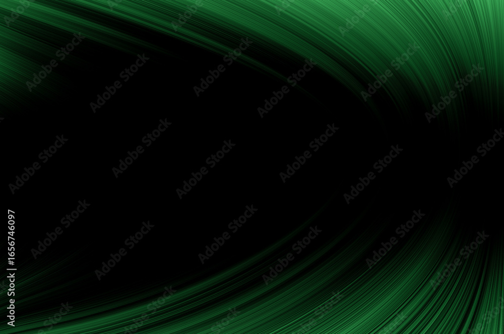 Poster background black and green dark are light with the gradient is the surface with templates metal text