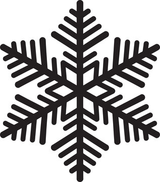 snowflake icon silhouette royalty free stock photos premium quality
