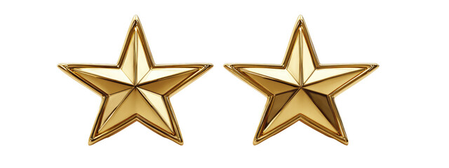 Two golden stars (1)