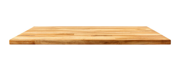 Light brown wooden countertop