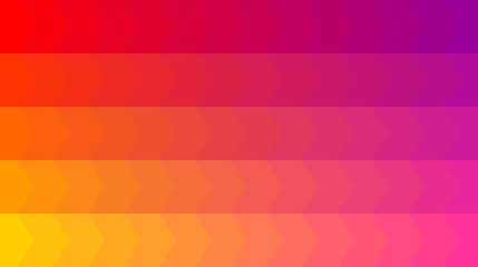 Fototapeta premium Vibrant Abstract Background with Horizontal Gradient Stripes. Modern Colorful Design in Yellow, Orange, Red, and Purple. Ideal for Creative Projects and Presentations