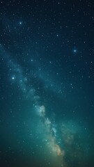 Obraz premium Starry night sky galaxy