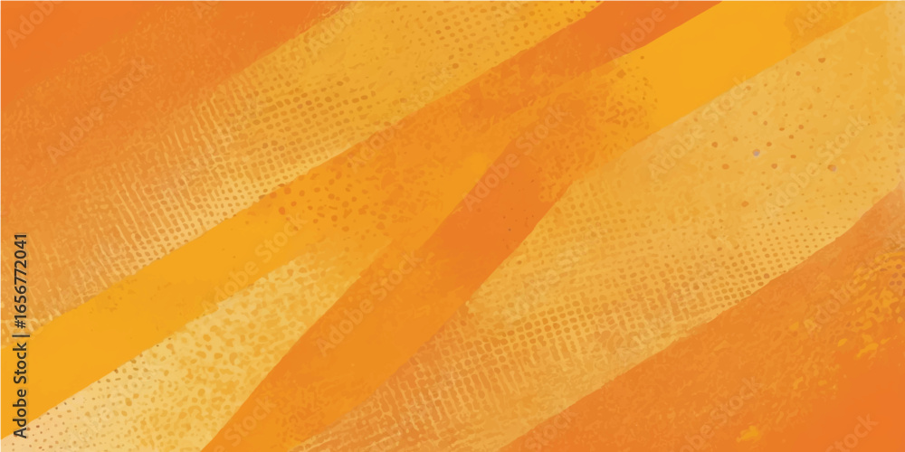 Poster orange abstract textured background with gradient waves and artistic design elements