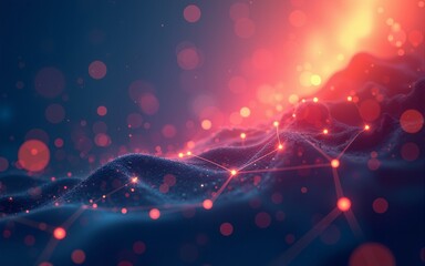 Geometric Background Featuring Abstract Shapes Inspired by Modern Technology. High quality