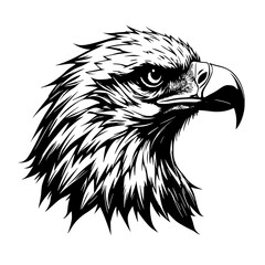 Majestic eagle vector illustration – perfect for logos, branding, t-shirts, and creative designs