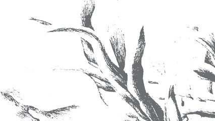 floral grunge background with vintage leaves and distressed design for poster or wallpaper use