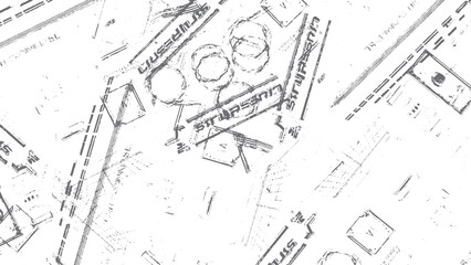 distressed grunge texture with retro sketch design background for creative retro styled artwork