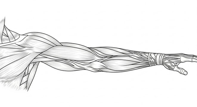 Arm Muscle Coloring