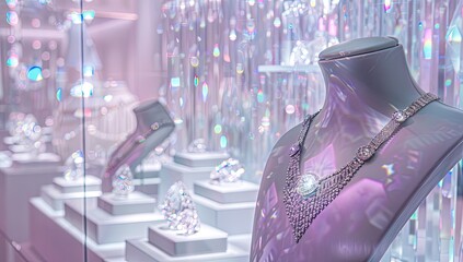 Chromatic Echoes A Neo-Victorian Jewel Collection