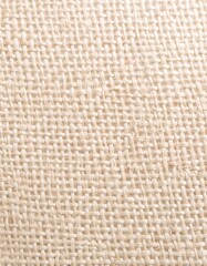 Fototapeta premium Close-up of a natural beige fabric