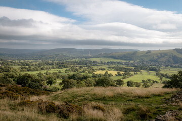 Views from the Peak District National Part, England
