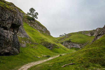 Views from the Peak District National Part, England