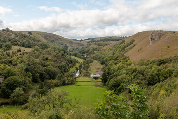 Views from the Peak District National Part, England
