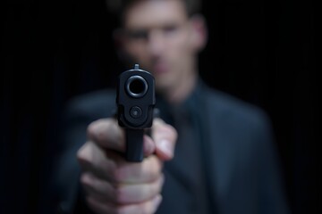 Silent Assassin in the Shadows/Gunman&rsquo;s Deadly Focus.