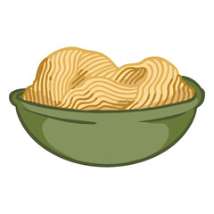 Bowl of spaghetti pasta