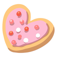 Cookie semi flat love