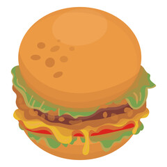 Hamburger icon food