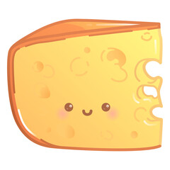 Happy cheese slice gradient