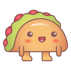 Happy taco kawaii