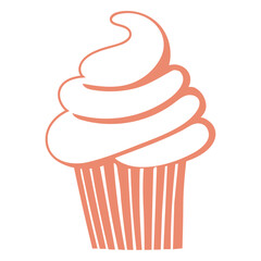 Ice cream cone filled-stroke