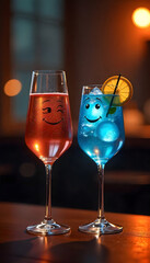 Happy Cocktails Cheers to Friendship and Celebration!