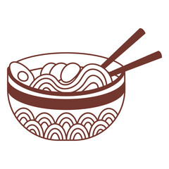Ramen japanese food dish