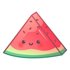 Watermelon slice gradient